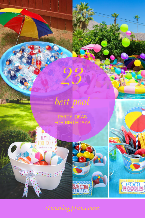 23 Best Pool Party Ideas for Birthdays Home, Family, Style and Art Ideas